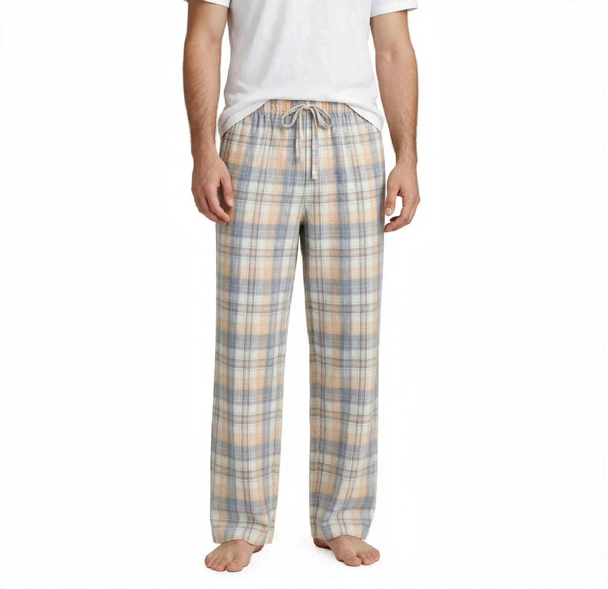 Men's Pyjama Pants - Gold Blue