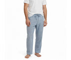 Men's Pyjama Pants - Blue White Chequered