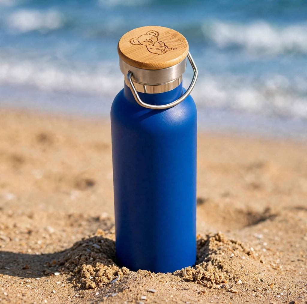Insulated Stainless Steel Water Bottle 1000ml - Royal Blue