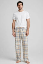 Men's Pyjama Pants - Gold Blue