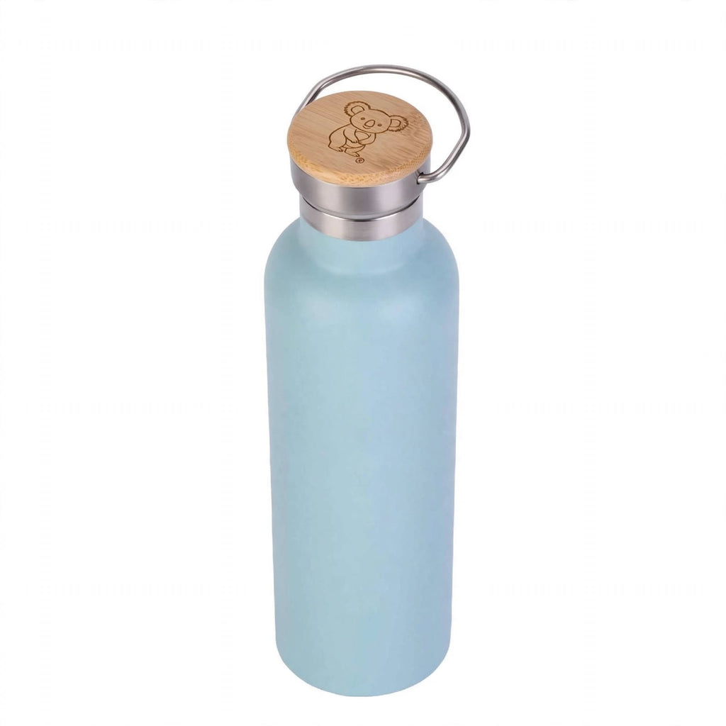 Insulated Stainless Steel Water Bottle 1000ml - Baby Blue