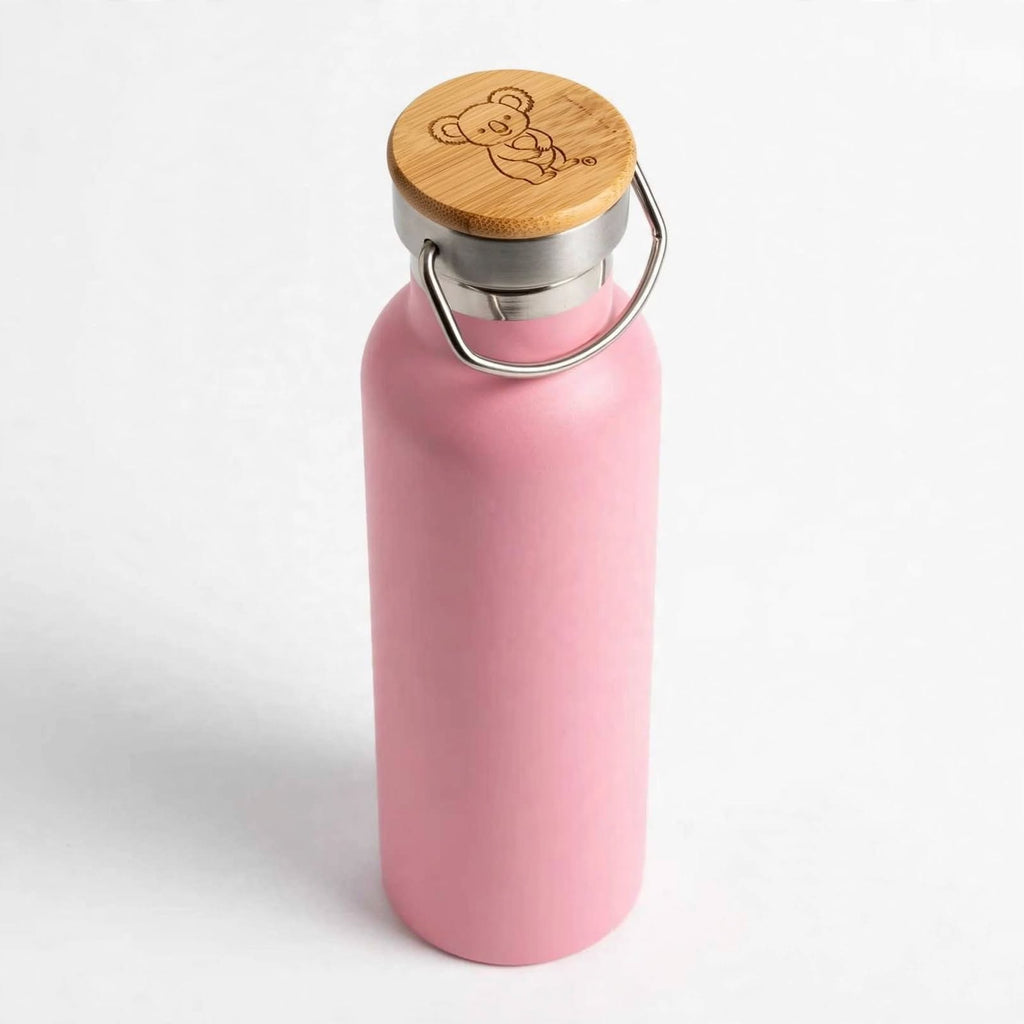 Insulated Stainless Steel Water Bottle 1000ml - Pink