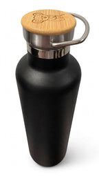 Insulated Stainless Steel Water Bottle 1000ml - Black